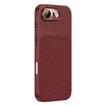 Custodia per telefono in TPU con texture litchi e pellicola protettiva per obiettivo., For iPhone 17e / 16e, For iPhone 17 Pro Max