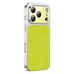Custodia per telefono in TPU con texture litchi e pellicola protettiva per obiettivo., For iPhone 17e / 16e, For iPhone 17 Pro Max