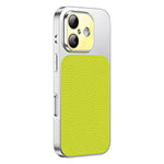 Custodia per telefono in TPU con texture litchi e pellicola protettiva per obiettivo., For iPhone 17 Pro, For iPhone 17