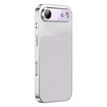 Custodia per telefono in TPU con texture litchi e pellicola protettiva per obiettivo., For iPhone Air, For iPhone 16 Pro Max