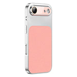 Custodia per telefono in TPU con texture litchi e pellicola protettiva per obiettivo., For iPhone Air, For iPhone 16 Pro Max
