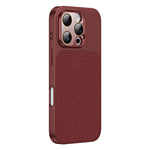 Custodia per telefono in TPU con texture litchi e pellicola protettiva per obiettivo., For iPhone Air, For iPhone 16 Pro Max