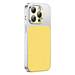 Custodia per telefono in TPU con texture litchi e pellicola protettiva per obiettivo., For iPhone 16, For iPhone 15 Pro Max