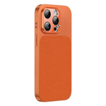 Custodia per telefono in TPU con texture litchi e pellicola protettiva per obiettivo., For iPhone 14 Pro Max, For iPhone 13 Pro Max