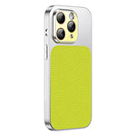 Custodia per telefono in TPU con texture litchi e pellicola protettiva per obiettivo., For iPhone 12 Pro, For iPhone 11 Pro Max
