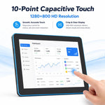 Schermo touch screen IPS HD 10,1" Android 11 RK3566