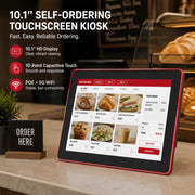 Schermo touch screen IPS HD 10,1" Android 11 RK3566