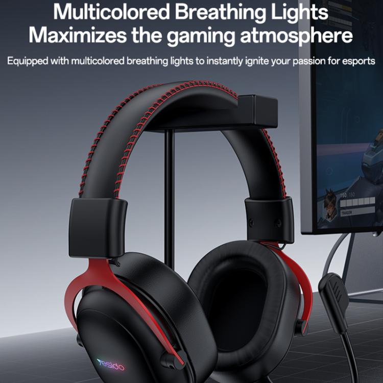 Cuffie gaming Yesido EK07 RGB Bluetooth wireless