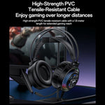 Cuffie da gaming cablate Yesido EK06 RGB per e-sport