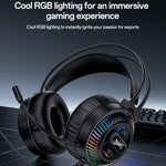 Cuffie da gaming cablate Yesido EK06 RGB per e-sport