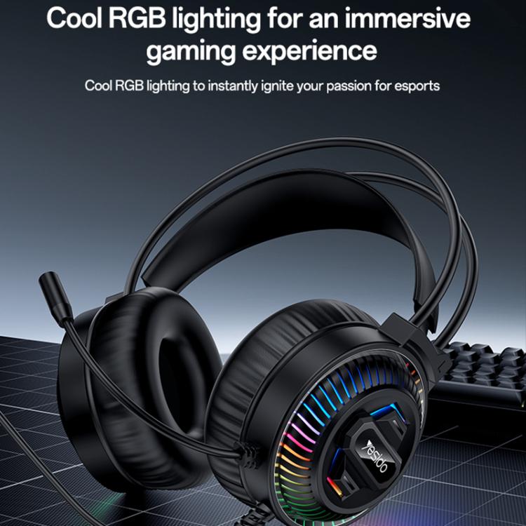 Cuffie da gaming cablate Yesido EK06 RGB per e-sport