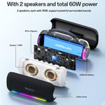 Altoparlante Bluetooth wireless Yesido YSW43 RGB