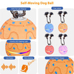 O21 Palla giocattolo intelligente automatica per addestramento cani con luci, suoni e corda, O21