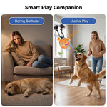 O22 Palla giocattolo intelligente automatica per addestramento cani con luci, suoni e corda, O22