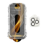 5 pezzi Pellicola protettiva in vetro temperato per la privacy a 360°, facile da installare, con lente inclusa., For iPhone 11 Pro, For iPhone X / XS, For iPhone XR, For iPhone XS Max