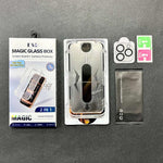 5 pezzi Pellicola protettiva in vetro temperato per la privacy a 360°, facile da installare, con lente inclusa., For iPhone 11 Pro, For iPhone X / XS, For iPhone XR, For iPhone XS Max