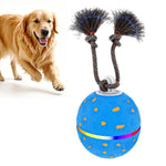 O23 Palla giocattolo automatica intelligente per addestramento cani con luci, suoni e corda, O23