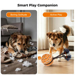 O27 Palla giocattolo intelligente automatica per addestramento cani con suono e corda, O27