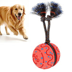 O27 Palla giocattolo intelligente automatica per addestramento cani con suono e corda, O27