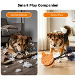 O30 Giocattolo intelligente automatico per animali domestici: palla per addestramento cani con suono e corda, O30