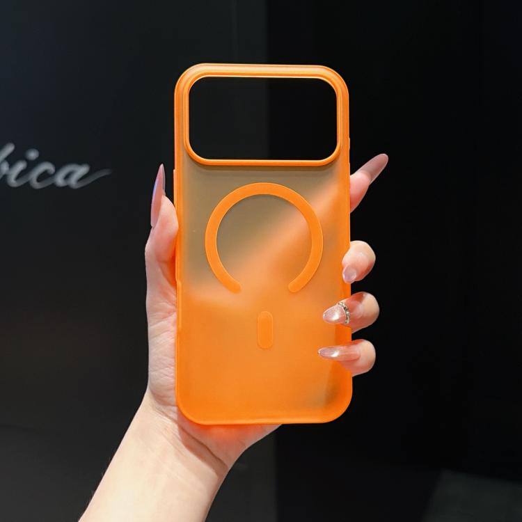 Custodia magnetica per telefono Cloud Edge, semitrasparente opaca e fluttuante, For iPhone 17 Pro Max, For iPhone 17 Pro