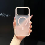 Custodia magnetica per telefono Cloud Edge, semitrasparente opaca e fluttuante, For iPhone 17 Pro Max, For iPhone 17 Pro