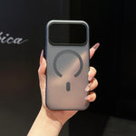 Custodia magnetica per telefono Cloud Edge, semitrasparente opaca e fluttuante, For iPhone 17 Pro Max, For iPhone 17 Pro