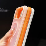 Custodia magnetica per telefono Cloud Edge, semitrasparente opaca e fluttuante, For iPhone 17 Pro Max, For iPhone 17 Pro