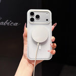 Custodia magnetica per telefono Cloud Edge, semitrasparente opaca e fluttuante, For iPhone 17 Pro Max, For iPhone 17 Pro