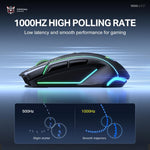 Mouse da gioco ONIKUMA DM06 RGB a tre modalità