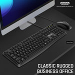 SHIPADOO D330 Wired Keyboard Mouse Set