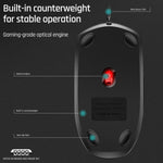 SHIPADOO D330 Wired Keyboard Mouse Set
