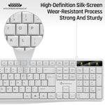 SHIPADOO D330 Wired Keyboard Mouse Set