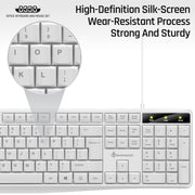 SHIPADOO D330 Wired Keyboard Mouse Set