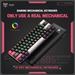 Tastiera meccanica ONIKUMA MT605 61 tasti RGB