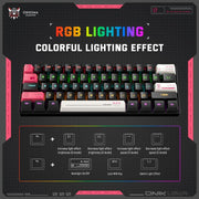 Tastiera meccanica ONIKUMA MT605 61 tasti RGB