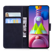 Custodia portafoglio in pelle con slot carte per Galaxy M51