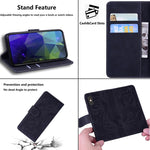Custodia portafoglio in pelle per Samsung Galaxy M51