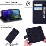 Custodia portafoglio in pelle con slot carte per Galaxy M51