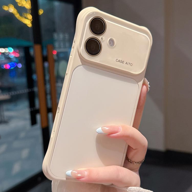 Ampia finestra, custodia per telefono con airbag a quattro angoli e pellicola protettiva per l'obiettivo., For iPhone 16 Pro, For iPhone 16, For iPhone 15 Pro Max, For iPhone 15 Pro