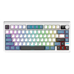SHIPADOO JK750 Blue Switch RGB 79 Keys Three Modes Mechanical Keyboard