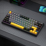 SHIPADOO JK750 Blue Switch RGB 79 Keys Three Modes Mechanical Keyboard