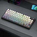 SHIPADOO JK750 Blue Switch RGB 79 Keys Three Modes Mechanical Keyboard
