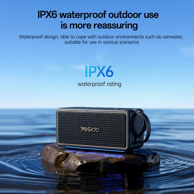 Altoparlante Bluetooth portatile ad alta potenza Yesido YSW48 da 65 W, YSW48