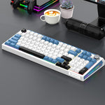 Tastiera meccanica SHIPADOO JK980 con switch blu RGB