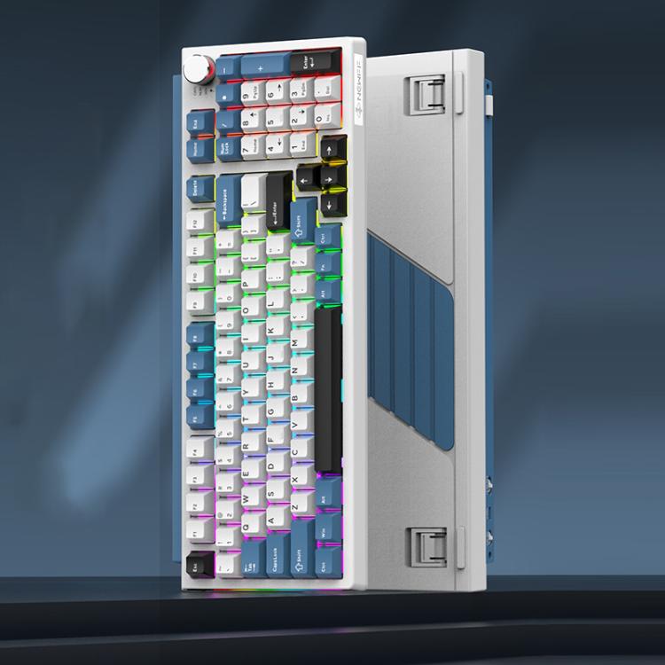 Tastiera meccanica SHIPADOO JK980 con switch blu RGB