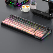 Tastiera meccanica SHIPADOO JK980 con switch blu RGB
