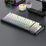 Tastiera meccanica SHIPADOO JK980 con switch blu RGB