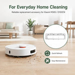 Accessori di ricambio per l'aspirapolvere robot Xiaomi Mijia M30 S, White Main Brush Cover, Black Main Brush Cover, Rubber Roller Brush, Hair Cutting Roller Brush, Filter, Fine Mop Pad, Striped Mop Pad, Dust Bag, Activated Carbon Dust Bag, Main Brush  ...