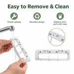 Accessori di ricambio per l'aspirapolvere robot Xiaomi Mijia M30 S, White Main Brush Cover, Black Main Brush Cover, Rubber Roller Brush, Hair Cutting Roller Brush, Filter, Fine Mop Pad, Striped Mop Pad, Dust Bag, Activated Carbon Dust Bag, Main Brush  ...